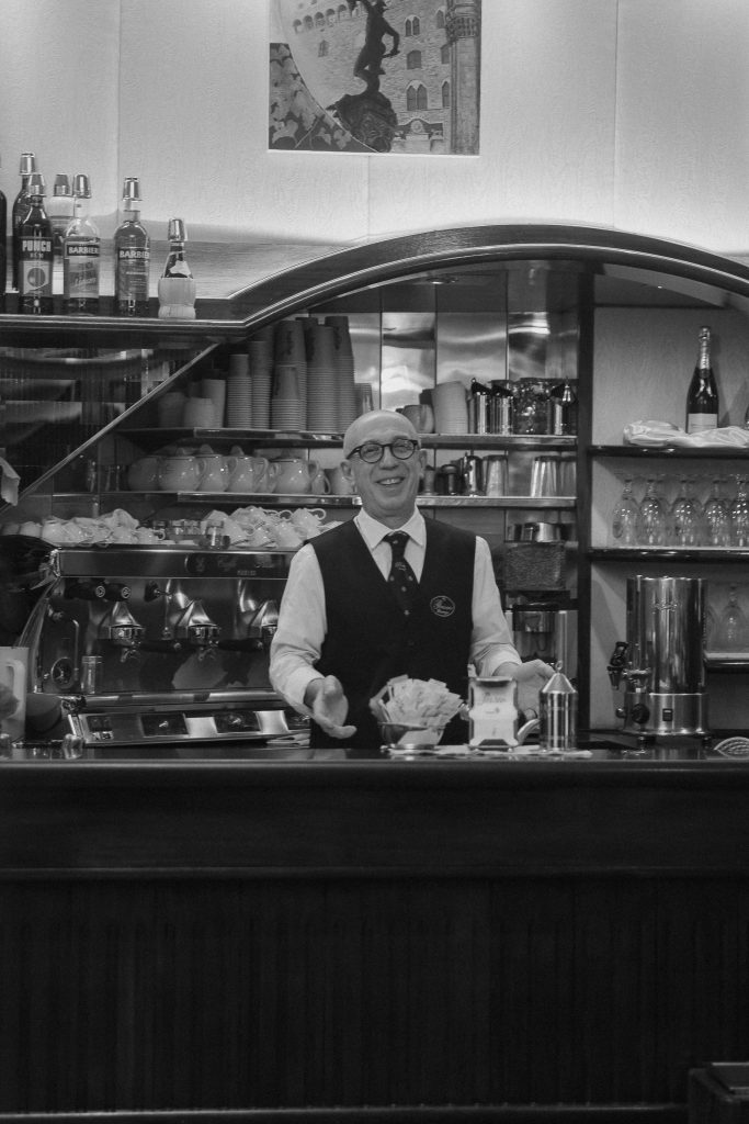 old bartender in florence