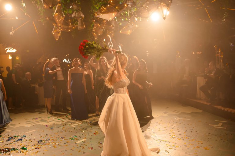 aruncatul buchetului nunta