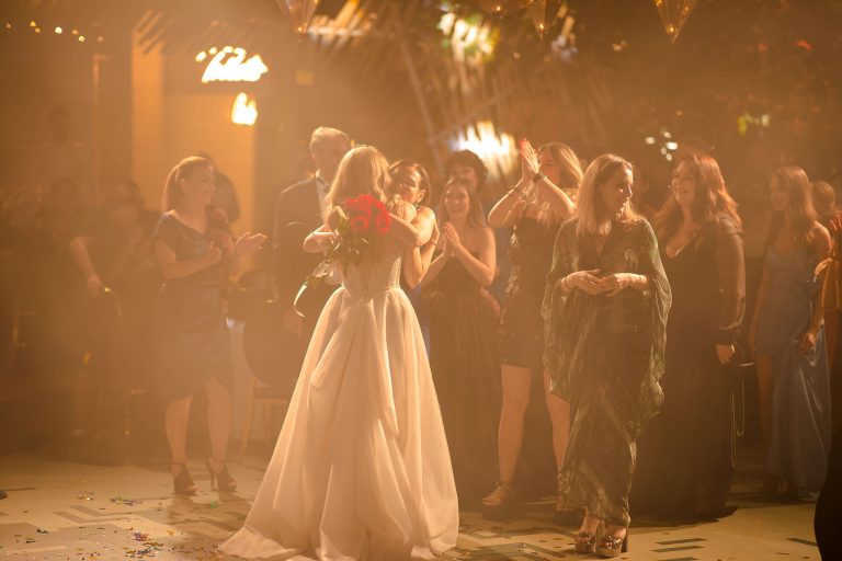 aruncatul buchetului nunta