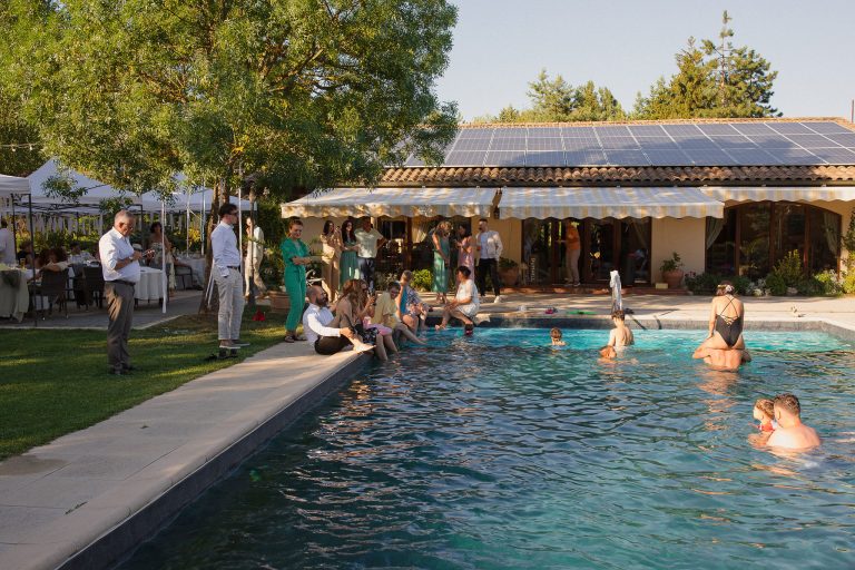 nunta la piscina paradisul verde