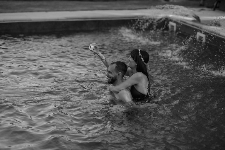 nunta la piscina paradisul verde